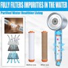 High Pressure Shower Head with Handheld, with Pause Switch 4