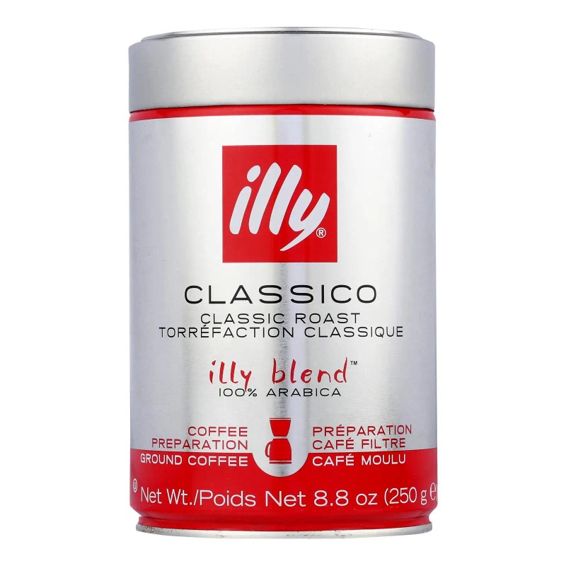 UD_Illy Caffe Medium Roast Ground Coffee 8.8 oz Per Box