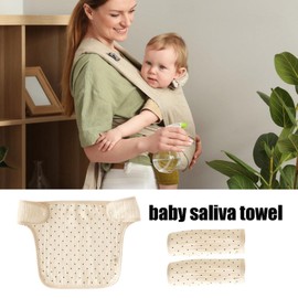 Drooling Bibs | Washable Toddler Cotton Bibs Breathable | Toddler Carriers Little Girls and Boys Feeding Nursing Bibs for Playing, Strolling, Eating