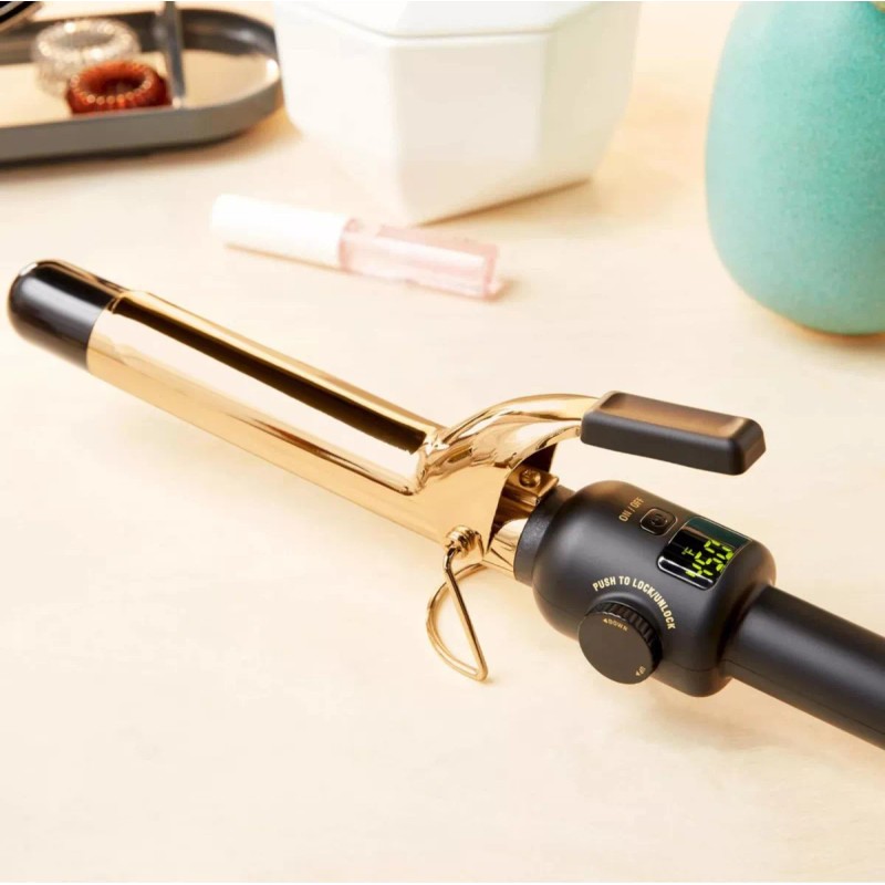 Hot Tools Rizador Digital Profesional De Oro De 24 K