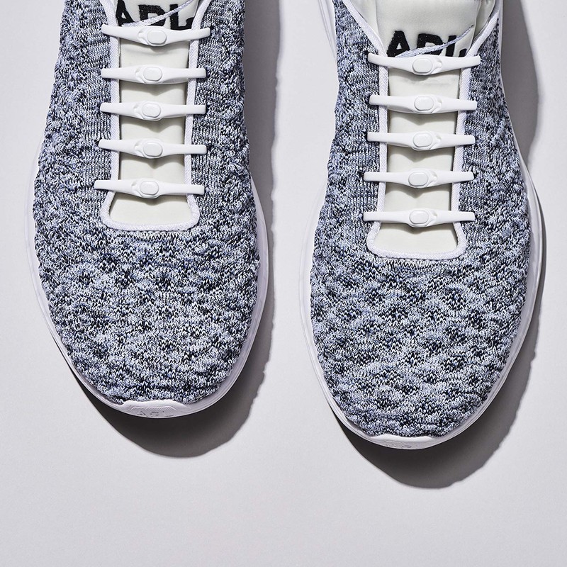 HICKIES Elastic Tie-Free Shoe Laces (2.0 New), White