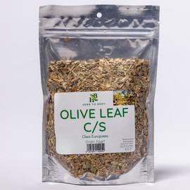 Herb To Body Olive Leaf C/S | Cut & Sifted | Olea Europaea | Wildcrafted | 4oz