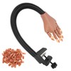 Flexible Movable False Fake Hands Nail Art Manicure Practice Hand