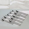 Queensense Stainless Steel Cutlery Set 10-Person Charming Plain Home Commercial