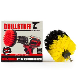 Bathroom Accessories - Cleaning Supplies - Tile Scrubber - Grout Cleaner - Bathtub Cleaner - Sink Cleaning Brush - Shower Cleaner Brush - Scrub Brush - Fiberglass Cleaning Brush - Tub Scrubbing Brush