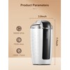 Coffee Grinder, Electric Coffee Grinder with 3.5Oz Large capacity, One-Touch