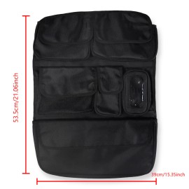 HDBUBALUS Tour Pack Lid Organizer Bag Pouch For Harley Toruing Electra Street Glide 93-23