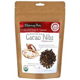 Arriba Nacional, Cacao Nibs, Unsweetened, 8 oz (226.8 g) - Wilderness Poets