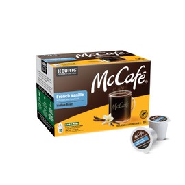 McCafé French Vanilla, Medium Roast, K-Cup Coffee Pods, 10 Count