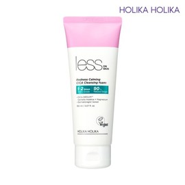 Holika Holika [Holika Holika] Less On Skin Redness Calming Cica Cleansing Foam / [홀리카홀리카] 레스온스킨 레드니스 카밍 시카 클렌징 폼