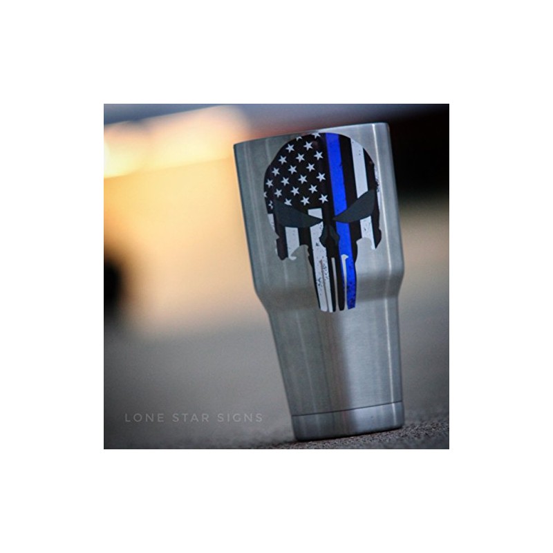 Punisher Back The Blue - Sticker