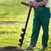 Auger Post Hole Digger Manual Hole Diggers T-Shaped Earth Garden