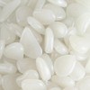 MOCNT 300Pcs White Glow in the Dark Pebbles Rock Luminous