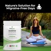 Bodygenix Feverfew 1000mg Capsules - Migraine Headaches Relief Joints Health