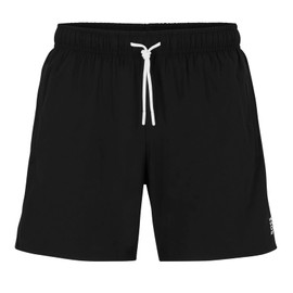 BOSS Mens Iconic Swim shorts with signature stripe and logo