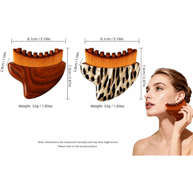 Facial Cleansing Brush Manual, Compact Lightweight Accessory for Travel and