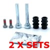 2 Sets Front Brake Caliper Slider Pin Kit Guide Bolts