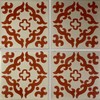 4.2x4.2 9 pcs Terracotta Barroco Talavera Mexican Tile
