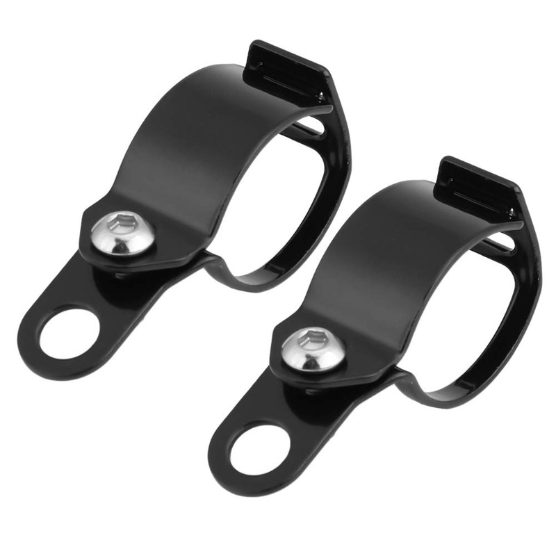 Aramox Motorcycle Turn Signal Mount for 30-45mm Front Fork Scooter
