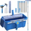 Creatyi 11PCS Window Cleaning Kit Washing Tool, Bucket 3 Gallon,