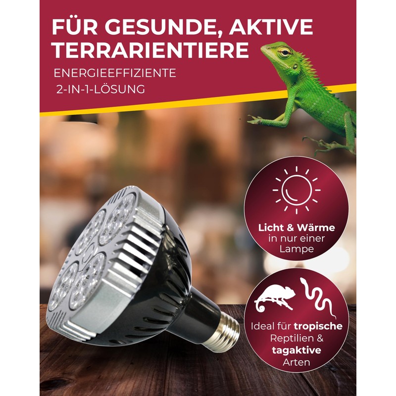 Hobby Power & Heat LED, e27-strahler - 35W