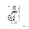 矢崎化工 irekuta- For Pipe Casters YGR – 50
