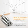 WKZO 6-Pack Grille Spring Clips for Br-oan Nu-Tone FG701S Bathroom