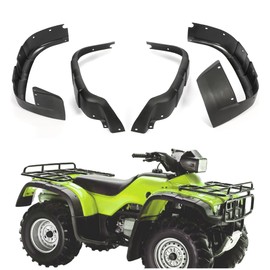 KUAFU Fender Mud Guard Compatible with 1995-2004 Honda TRX400 TRX450 Foreman FOURTRAX Mud Flaps 4Pcs