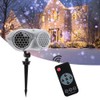 Snowflake Projection Light Waterproof Remote Control Light 100‑240V Lighting Supplies