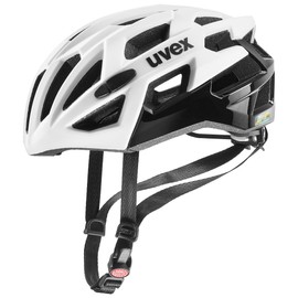 Uvex Race 7 Helmet Certified by JCF White/Black 55-61