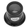 10PCS 10X Watchmaker Loupe, Portable Magnifier Magnifying Glass Eye Loops