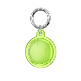 AirTag Case, AirTag Protective Case, TPU Material, Two-in-One Design, Includes Key Holder, Soft Fiber, Anti-Lost, AirTag Case, Flexible, Washable, Lightweight, Airtag Storage Case, Shockproof, Airtag