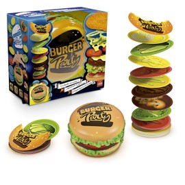 Goliath - Burger Party – Ambient Game – For ages 6 and up – Memory and Speed Game