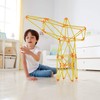 Hape Flexistix Stem Building Truss Crane, Featuring 94 Multi-Colored Bamboo