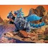 Folkmanis Three-Headed Blue Dragon Hand Puppet