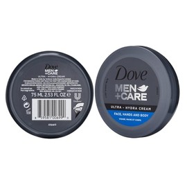 Dove Men+Care Ultra Hydra - Loción en crema, cuidado avanzado de la piel 3 en 1 para hombres, crema facial, loción de manos y cuerpo para piel seca, 2