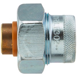 Rheem AP13045 Dielectric Union with 3/4-Inch Sweat and 3/4-Inch FPT, Brass/Zinc, Small