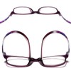 EYEURL Reading Glasses Womens Blue Light Blocking - 2 Pairs