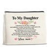 UPNEGE to My Daughter Makeup Bag Gifts from Mom, Gifts