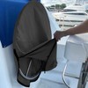 SavvyCraft Waterproof Boat Steering Wheel Covers, Heavy Duty Solution-Dyed 600D