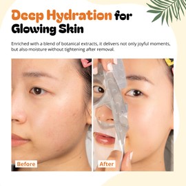 Epielle Character Face Mask Mystical Safari 6 Pack, Fun & Effective Korean Skin Care, Spa Party Favors, Stocking Stuffers, Birthday Gifts for Women, Self Care Gifts