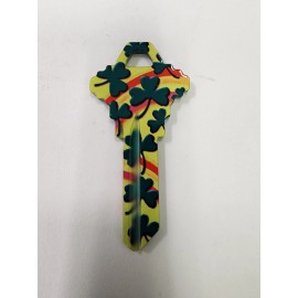 Howard Keys Rainbow Clover House Key Blank-SC1-FREE SHIPPING! B54