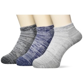 Okamoto WORK MAX Work Socks, 10 Times Tear-Resistant, 3 Pairs Set, Mesh, Durable, Reinforced, Absorbent, Quick Drying, Antibacterial, Odor-Resistant, Works with Military Feet, Safety Shoes, Men's, Assortment 2