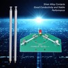 V Dipole Antenna SMA Female Interface Telescopic Antenna 78M‑415MHz FM