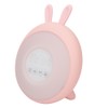 Cute Cartoon Silicone Lamp Bedroom LED Digital Touching Control Alarm
