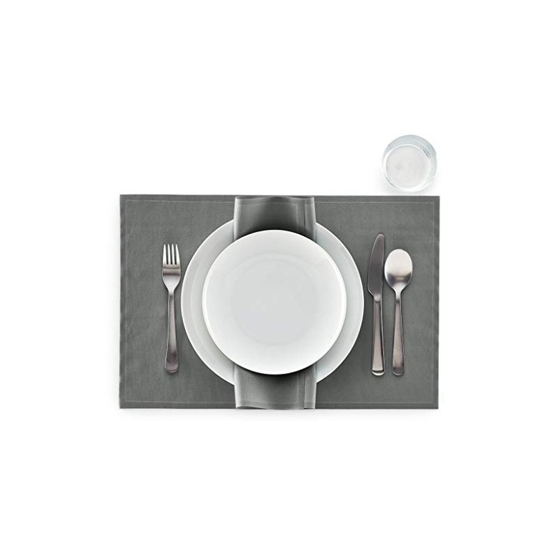 MY DRAP PLACEMAT (Grey, 12 Pack)