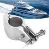 2pcs Steel Boat Hinged Upper Jaw Slide Marine Hardware Fittings