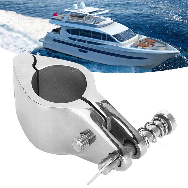 2pcs Steel Boat Hinged Upper Jaw Slide Marine Hardware Fittings