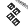 GLECTICAL 4Pcs Tactical Flashlight Torch Pressure Switch Mount Remote Retaining