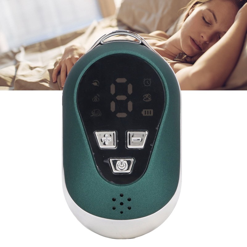 Handheld Sleeping Aid Massaging Relaxing Soothing Pulse Musical Sleep Instrument